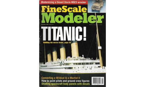 Revista Fine Scale Modeler 1998-09 Titanic